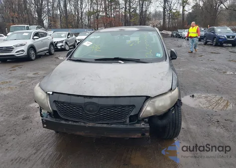 2009 Toyota Corolla S из США, поврежденный, VIN 2T1BU40E19C074661